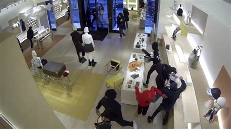 Louis Vuitton store stolen